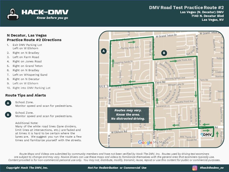 chaska drivers test route